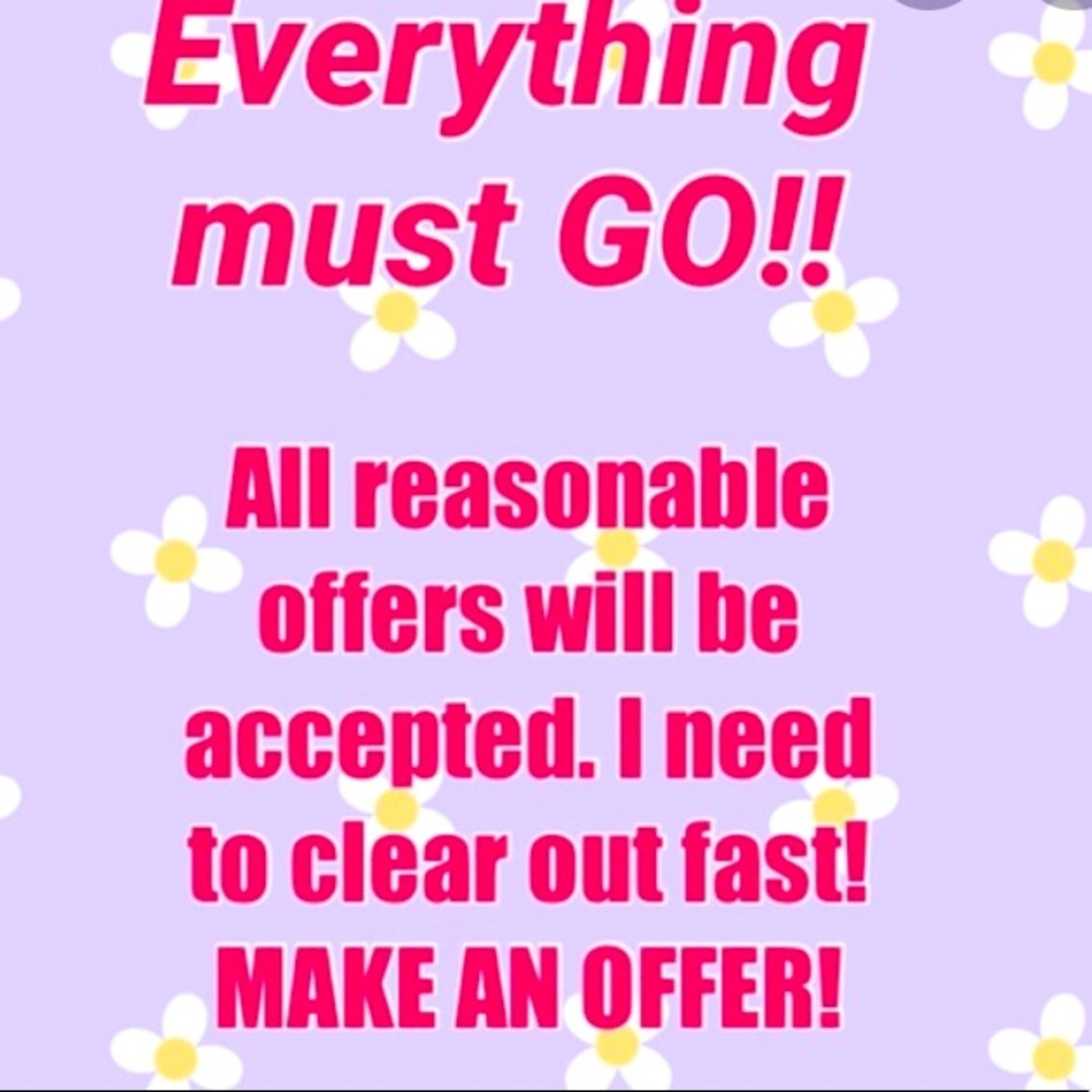 Everything must go!!